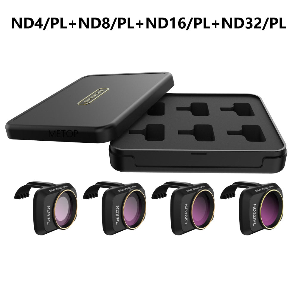 For D-JI Ma-vic Mini 2 /MINI SE Camera Lens Filter MCUV ND4 ND8 ND16 ND32 CPL ND/PL Filters Kit for Ma-vic Mini Drone Accessories