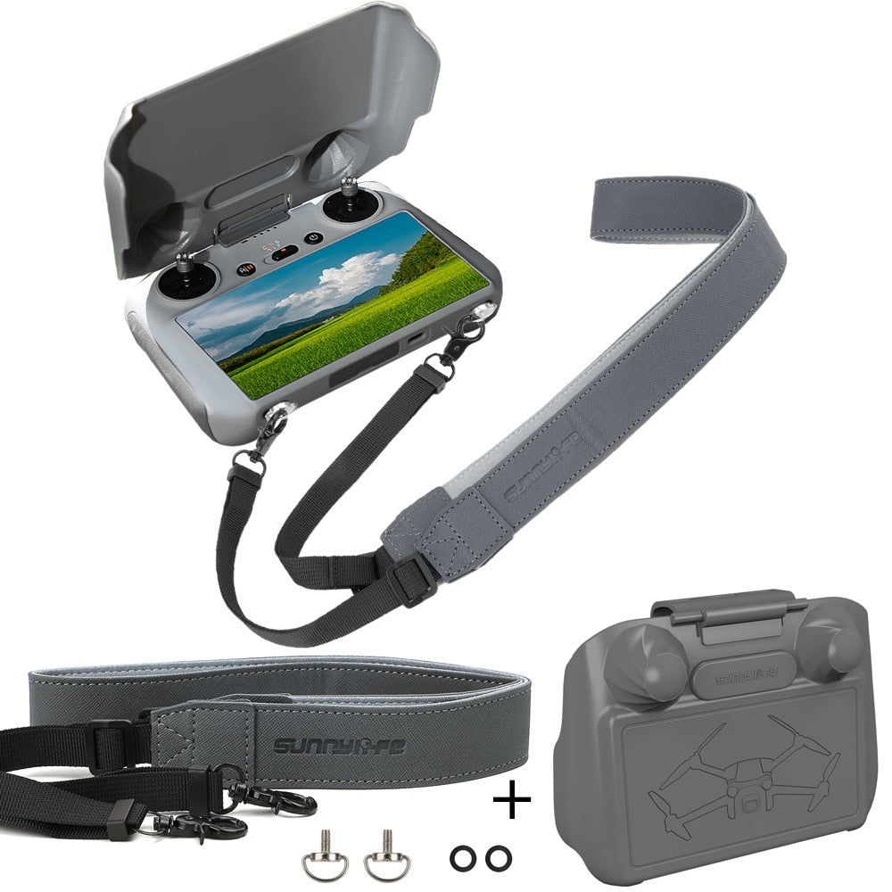 Remote Control Sunhood 2in1 Controller Protector For D-JI RC Hard Case Sun Hood Mini3 Accessories Cover Set